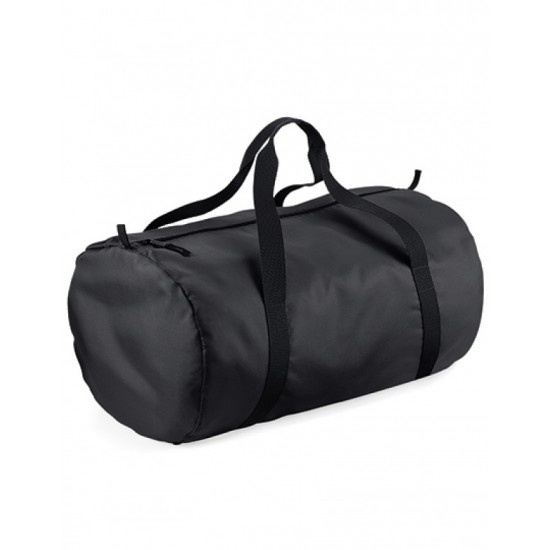 Packaway Barrel Bag Maat 50 x 30 x 26 cm (Black/Black)