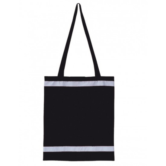 Warnsac® Shopping Bag long handles (Zwart)