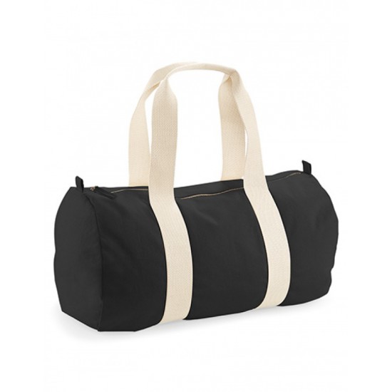 EarthAware® Organic Barrel Bag (Zwart)