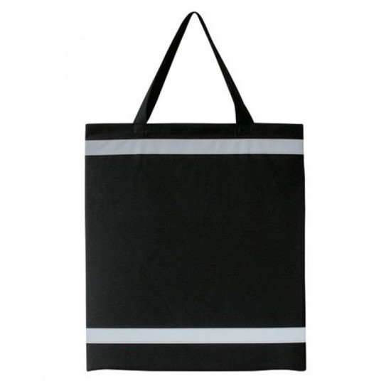 Warnsac® Shopping bag short handles (Zwart)