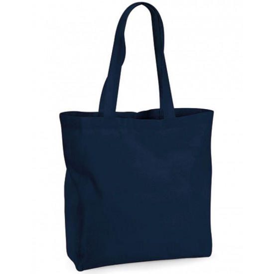 Organic Premium Cotton Maxi Bag (Donker Blauw)