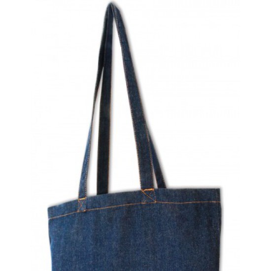 Jeans Bag - Long Handles (Denim)
