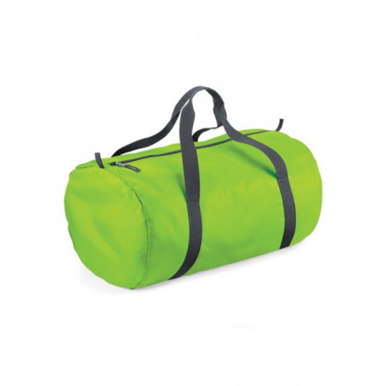 Packaway Barrel Bag ( Lime Green)