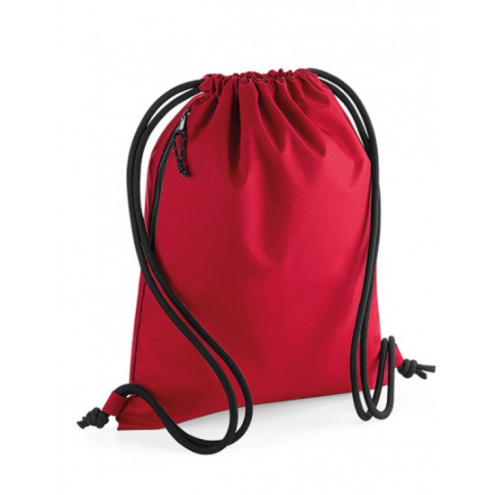 Gymtas 100% gerecycled polyester 40 x 48 cm (Classic Red)