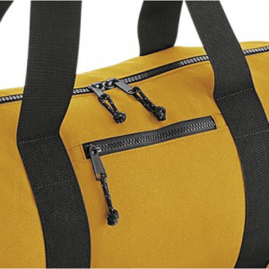 Sporttas Barrel Bag 100% gerecycled polyester (Mustard)