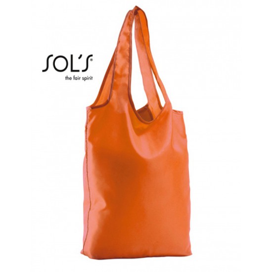 Foldable Shopping Bag Pix (Orange)