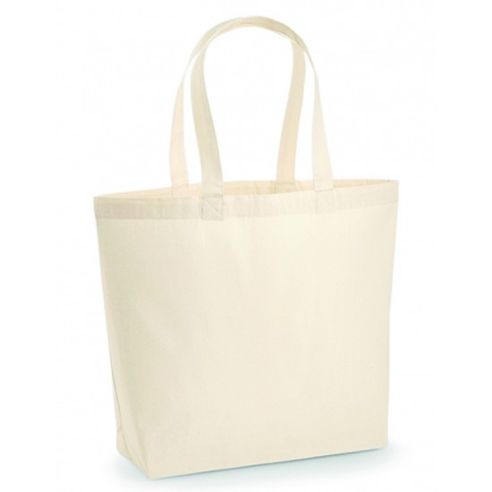 Premium Cotton Maxi Bag (Natuurlijk)