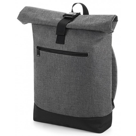 Roll-Top Backpack Maat 32 x 44 x 13 cm (Grey Marl)