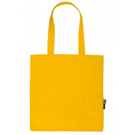 Shopping Bag with Long Handles (Geel)