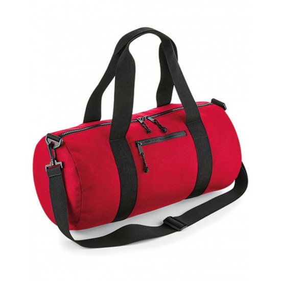 Sporttas Barrel Bag 100% gerecycled polyester (Classic Red)