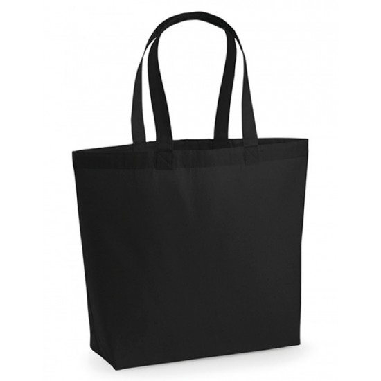 Premium Cotton Maxi Bag (Zwart)