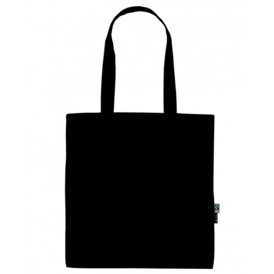 Shopping Bag with Long Handles (Zwart)