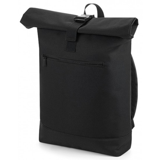 Roll-Top Backpack Maat 32 x 44 x 13 cm (Zwart)
