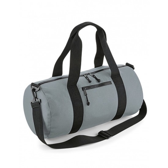 Sporttas Barrel Bag 100% gerecycled polyester (Pure Grey)