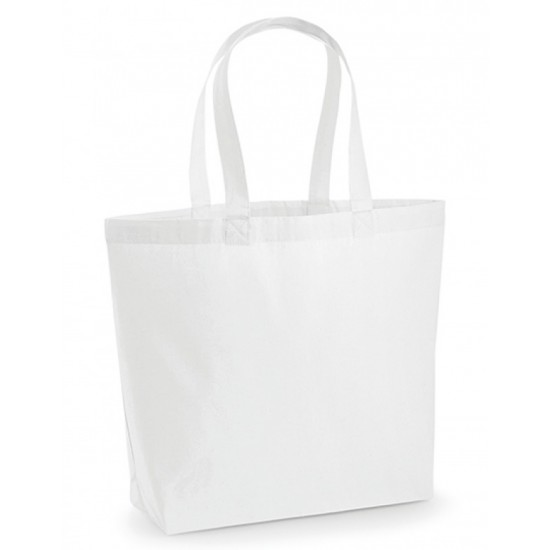 Premium Cotton Maxi Bag (Wit)